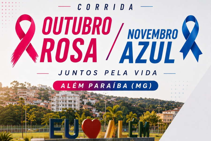 CORRIDA OUTUBRO ROSA NOVEMBRO AZUL