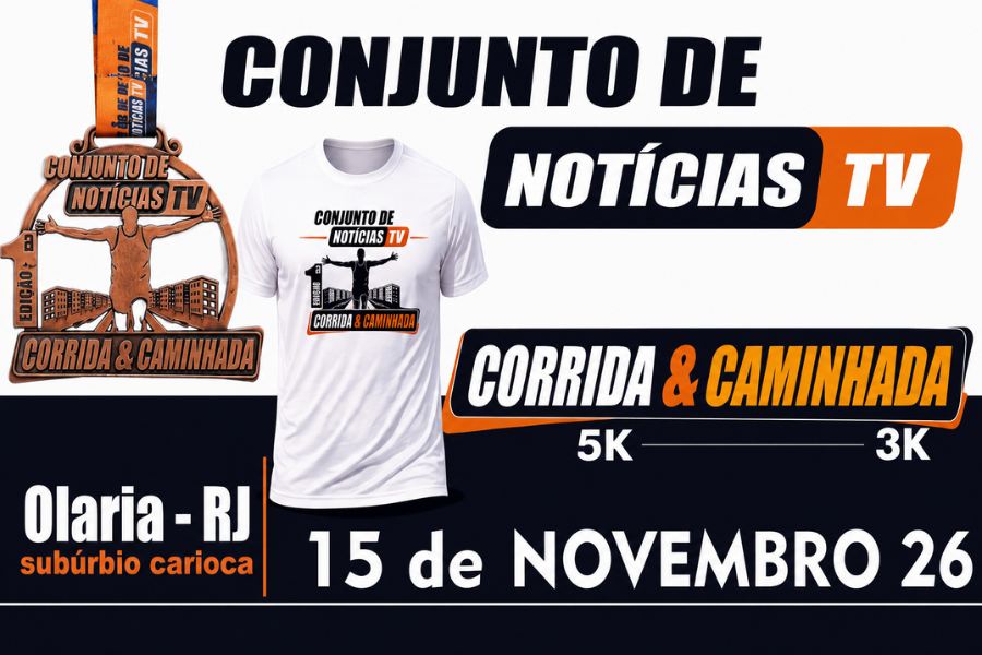 1ª CORRIDA E CAMINHADA CONJUNTO DE NOTÍCIAS TV