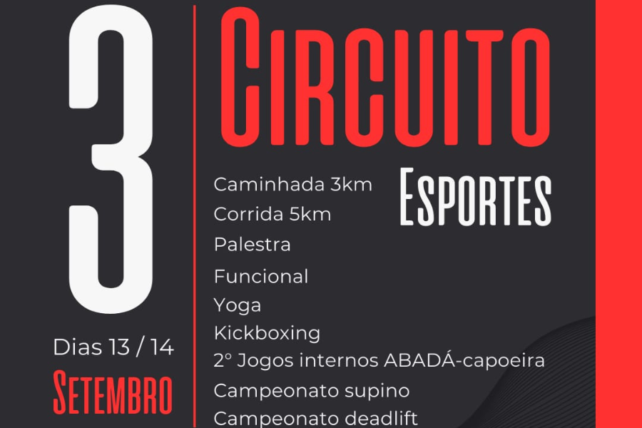 3º CIRCUITO DE ESPORTES CTFLEXFIT