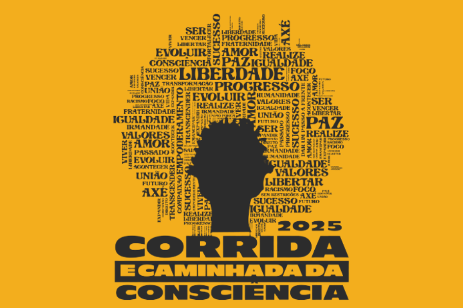 CORRIDA E CAMINHADA DA CONSCIêNCIA