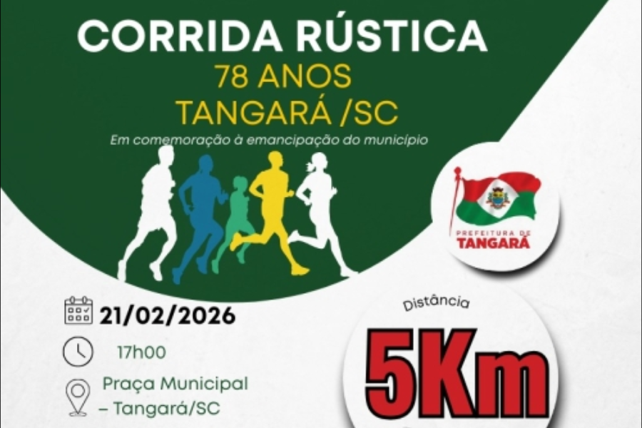 CORRIDA RUSTICA 78 ANOS DE TANGARÁ