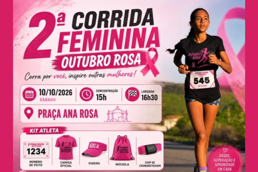 2ª CORRIDA FEMININA OUTUBRO ROSA