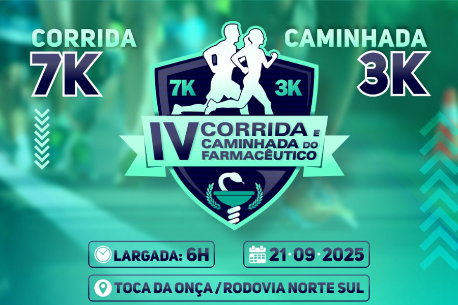 IV CORRIDA E CAMINHADA DO FARMACÊUTICO