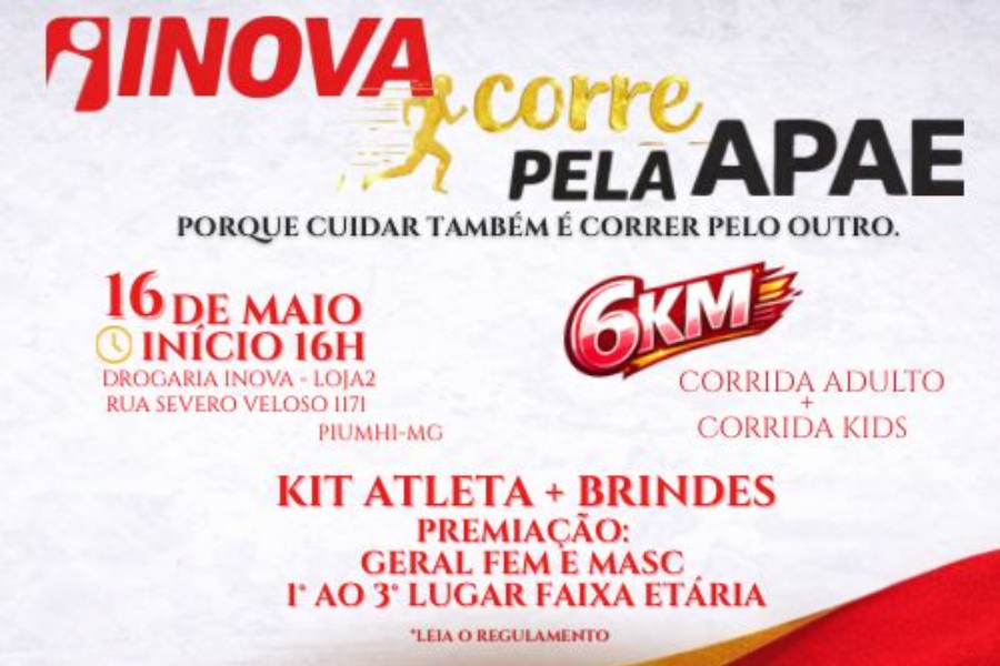 INOVA CORRE PELA APAE