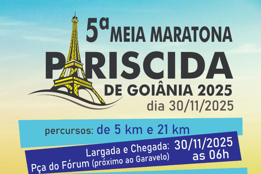 5ª MEIA MARATONA PARISCIDA DE GOIÂNIA