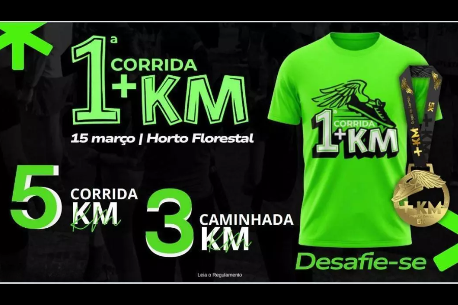 1ª CORRIDA MAIS KM
