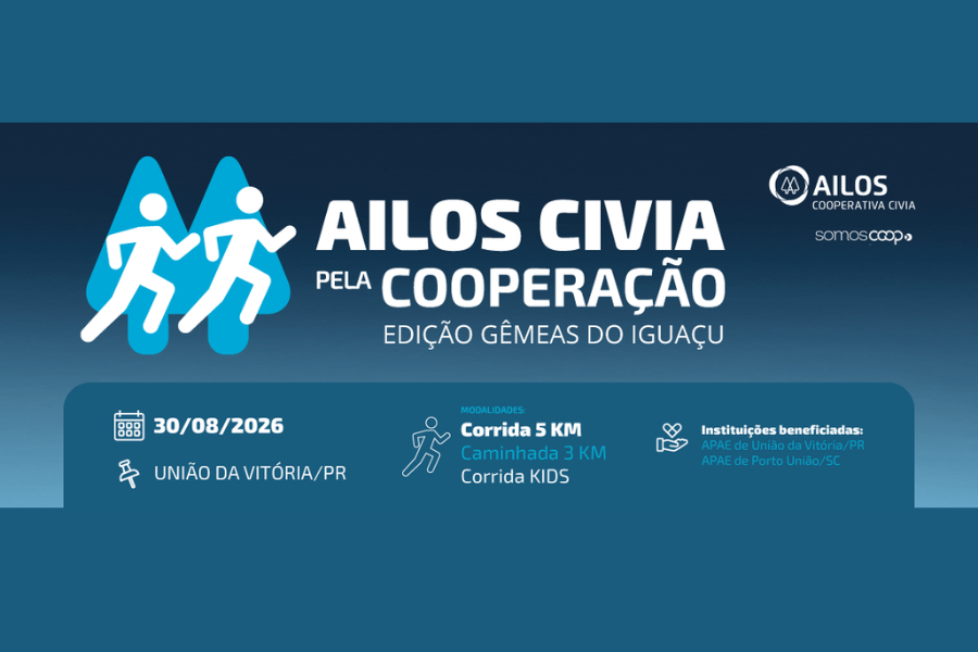CORRIDA AILOS CIVIA PELA COOPERAÇÃO EDIÇÃO GÊMEAS DO IGUAÇU