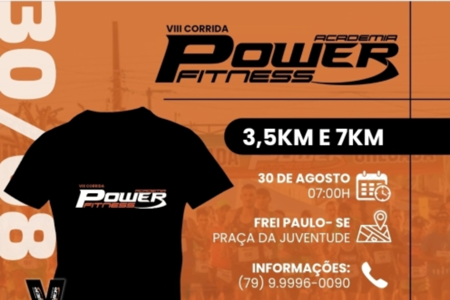 VIII CORRIDA ACADEMIA POWER FITNESS