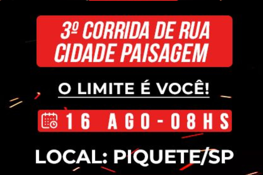 CORRIDA DE RUA CIDADE PAISAGEM