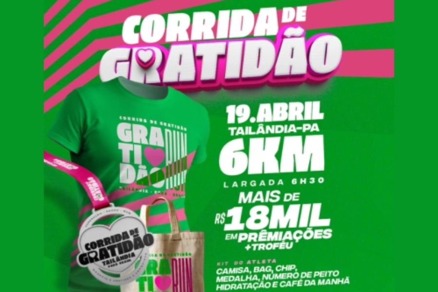 CORRIDA DE GRATIDÃO
