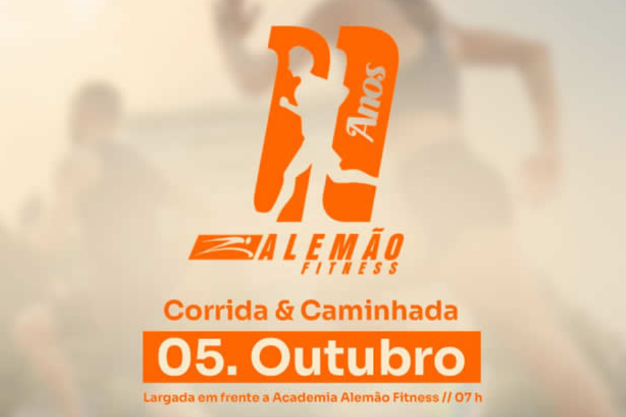 CORRIDA E CAMINHADA ALEMÃO FITNESS 11 ANOS