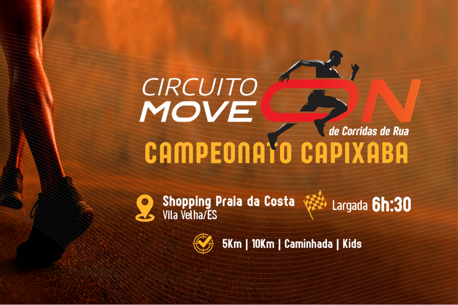 CIRCUITO DE CORRIDAS MOVE ON ETAPA VILA VELHA