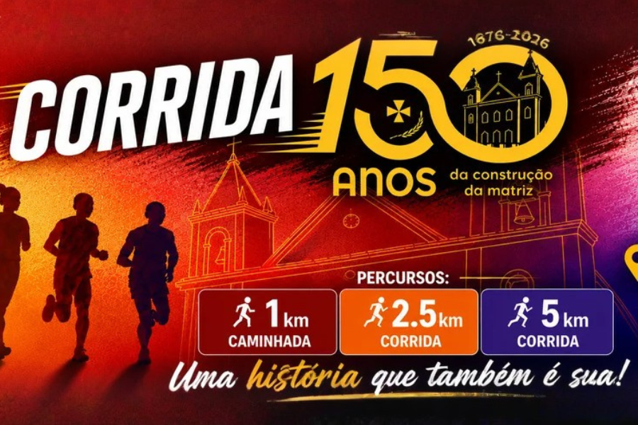 CORRIDA 150 ANOS DA IGREJA MATRIZ