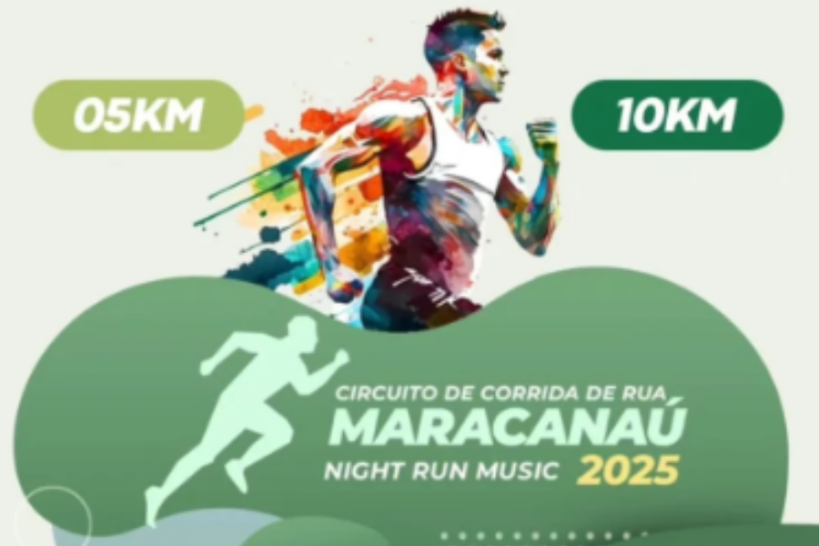 CIRCUITO DE CORRIDA DE RUA DE MARACANAÚ 4ª ETAPA NIGHT RUN MUSIC