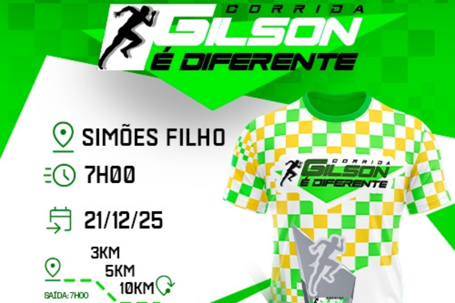 CORRIDA GILSON É DIFERENTE