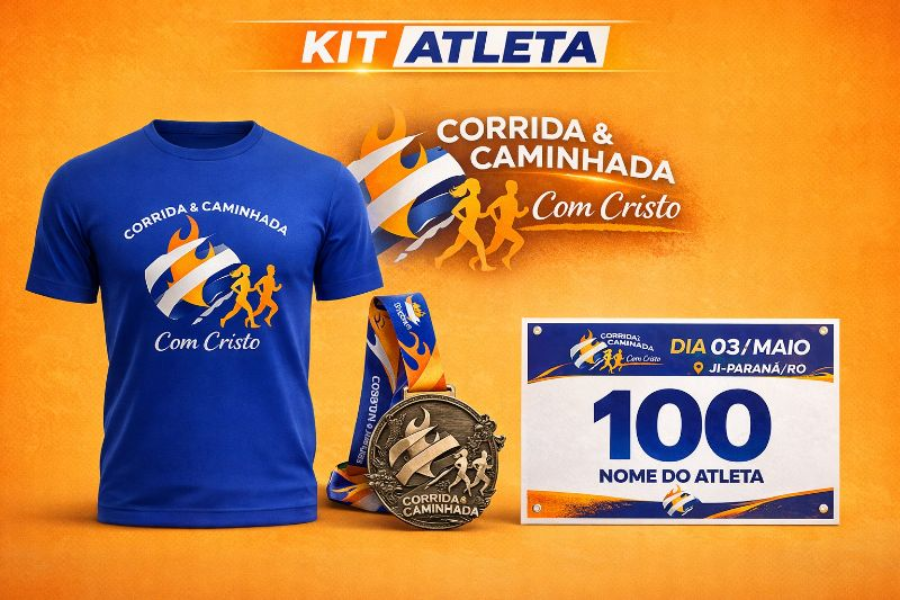 CORRIDA E CAMINHADA COM CRISTO