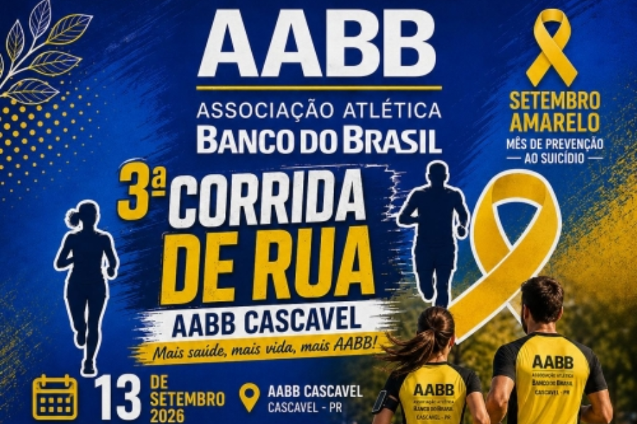 3ª CORRIDA DE RUA ASSOCIAÇÃO ATLÉTICA BANCO DO BRASIL