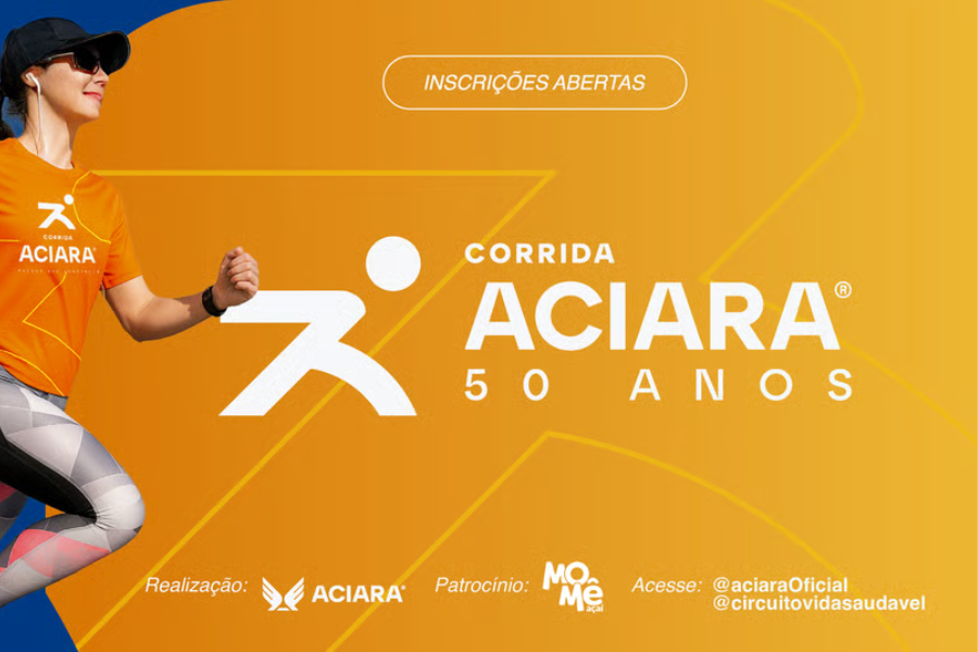 ACIARA RUN 50 ANOS PASSOS QUE CONSTROEM