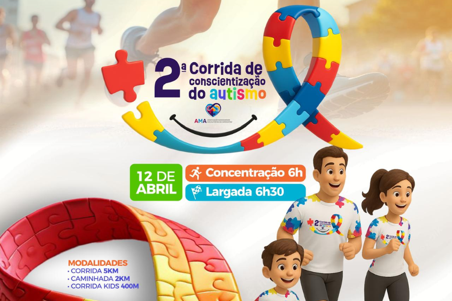 II CORRIDA DE CONSCIENTIZAÇÃO DO AUTISMO