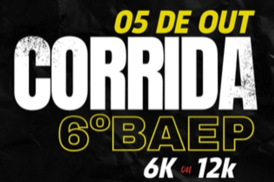 1ª CORRIDA DO 6º BAEP