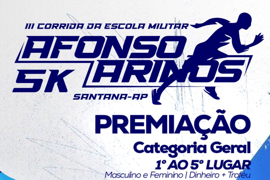 3ª CORRIDA DA ESCOLA MILITAR AFONSO ARINOS