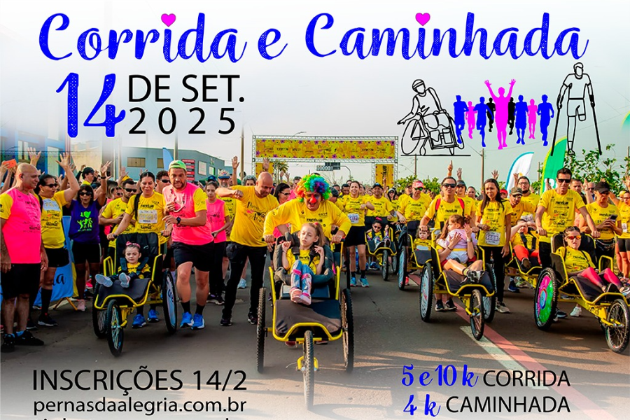 CORRIDA PERNAS DA ALEGRIA