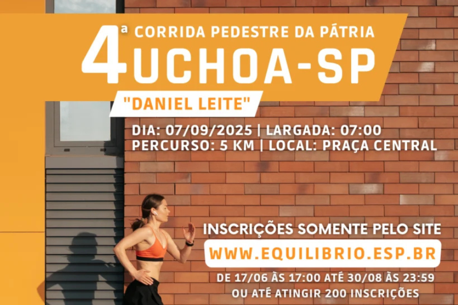 4ª CORRIDA DE PEDESTRE DA PÁTRIA DANIEL LEITE