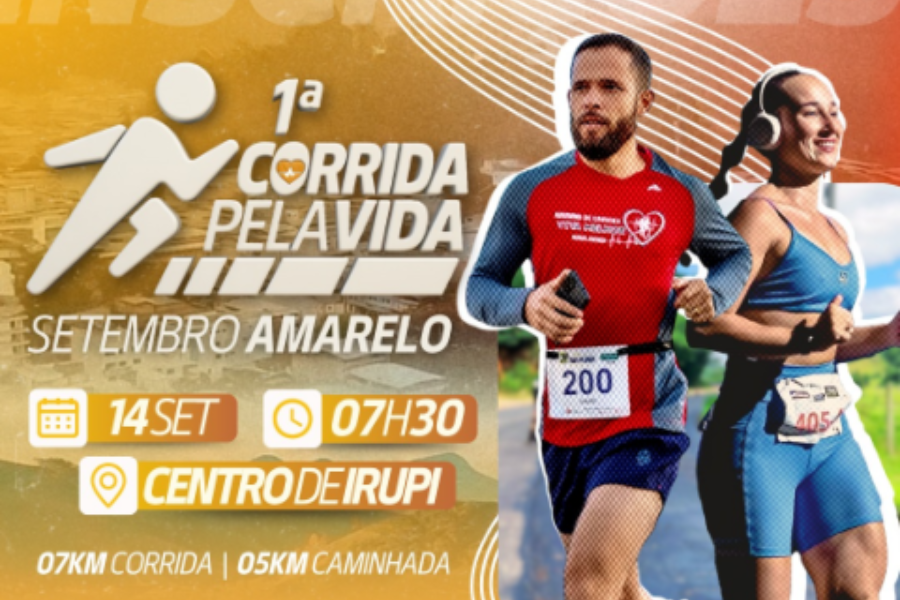 CORRIDA PELA VIDA