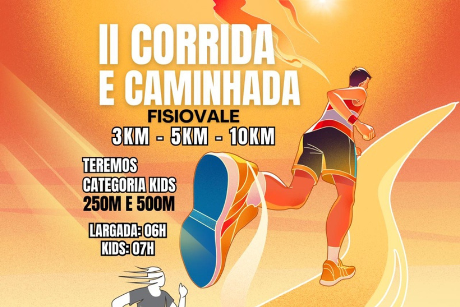 2ª CORRIDA E CAMINHADA FISIOVALE