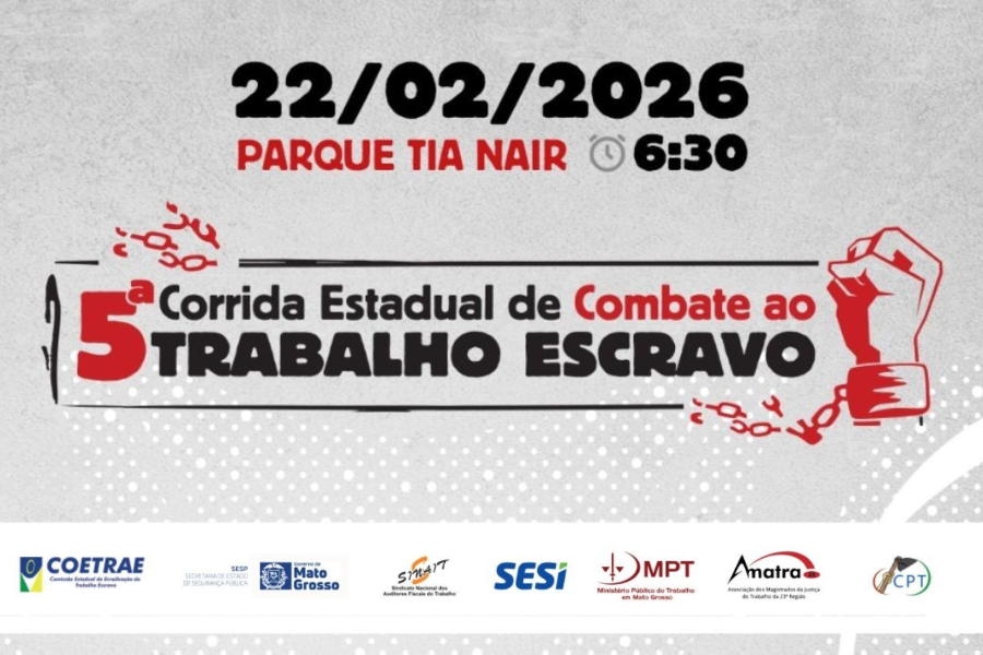 5ª CORRIDA ESTADUAL DE COMBATE AO TRABALHO ESCRAVO