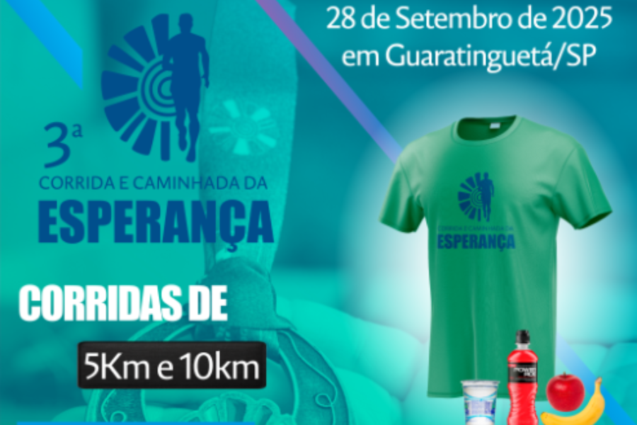 3ª CORRIDA E CAMINHADA DA ESPERANÇA