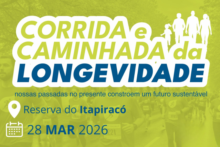 CORRIDA E CAMINHADA DA LONGEVIDADE