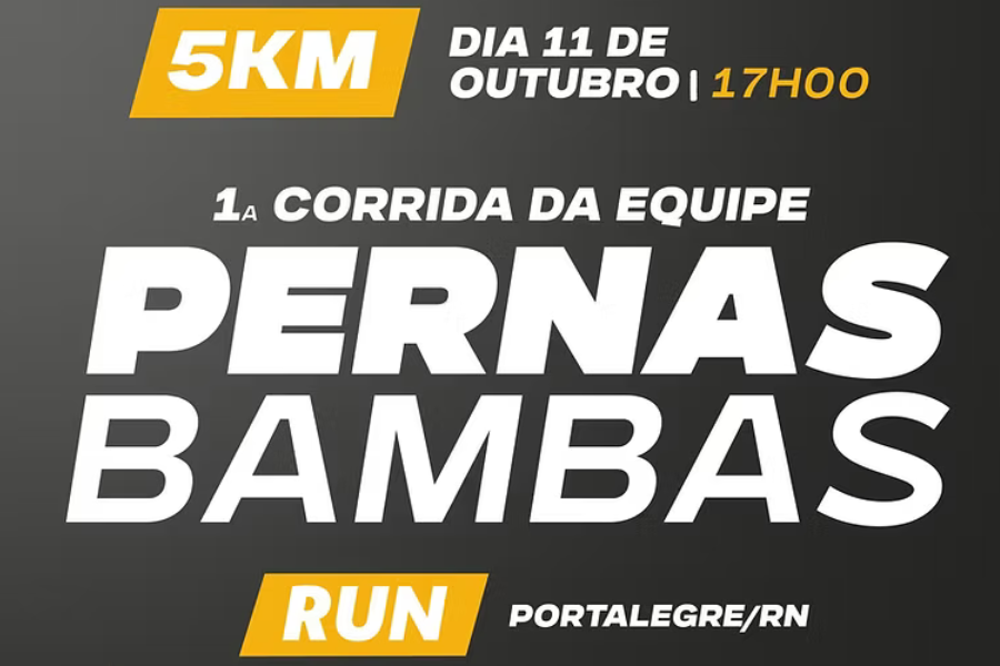 1ª CORRIDA DOS PERNAS BAMBAS RUN