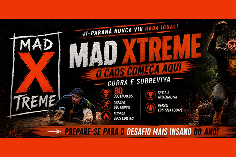CORRIDA DE OBSTACULO MAD X TREME