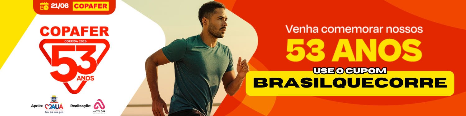 CORRIDA E CAMINHADA COPAFER 53 ANOS