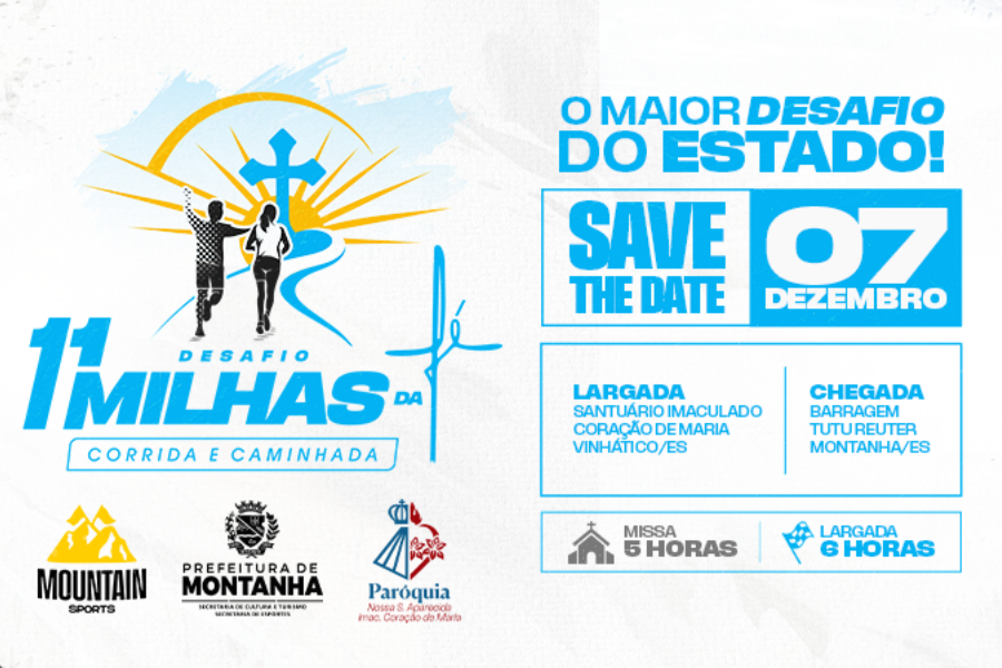 DESAFIO 11 MILHAS DA FÉ