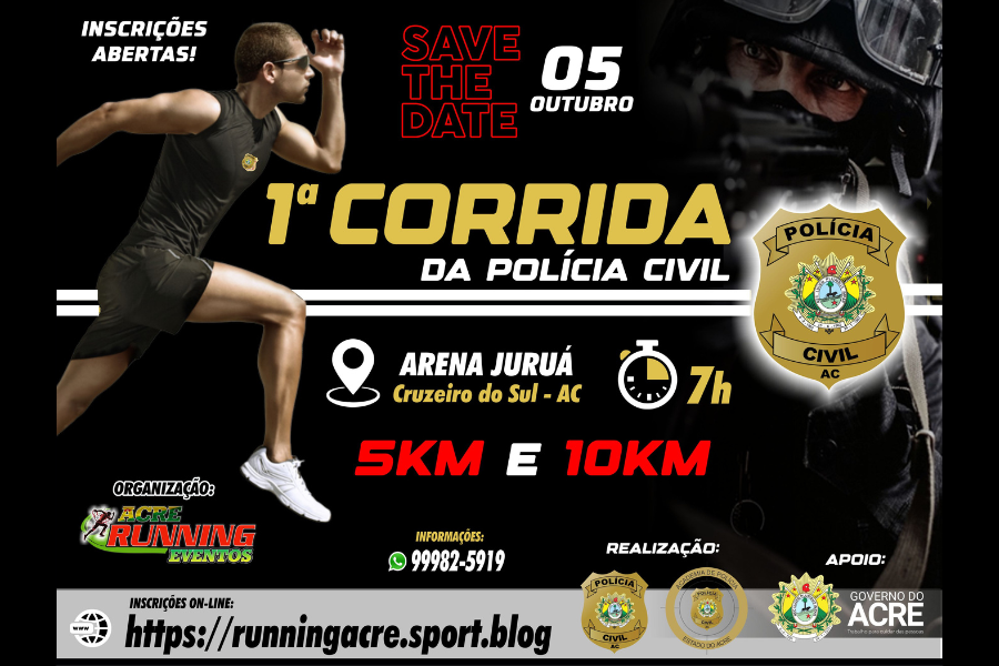 1ª CORRIDA DA POLÍCIA CIVIL