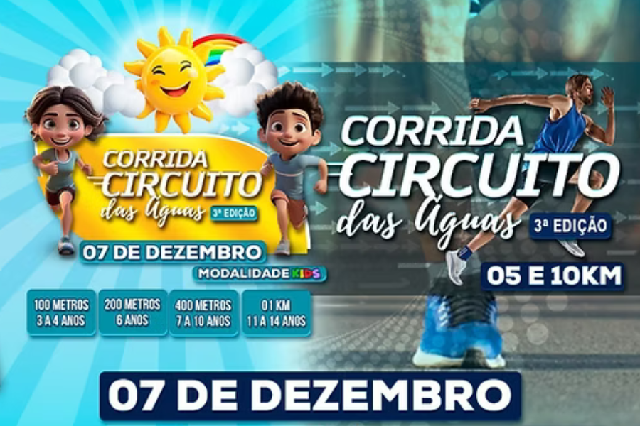 CORRIDA CIRCUITO DAS ÁGUAS