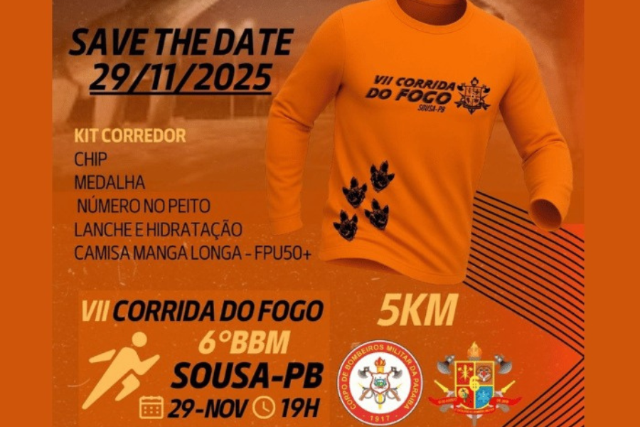 VII CORRIDA DO FOGO ETAPA SOUSA