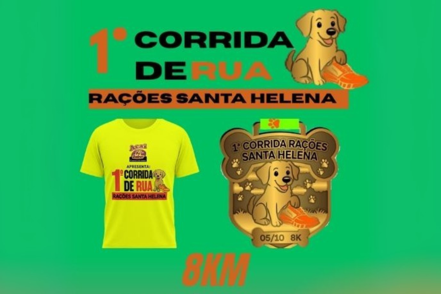 1ª CORRIDA RAÇÕES SANTA HELENA