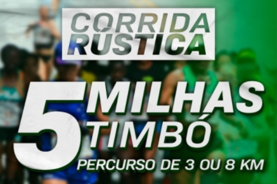 4ª PROVA RÚSTICA 5 MILHAS TIMBÓ