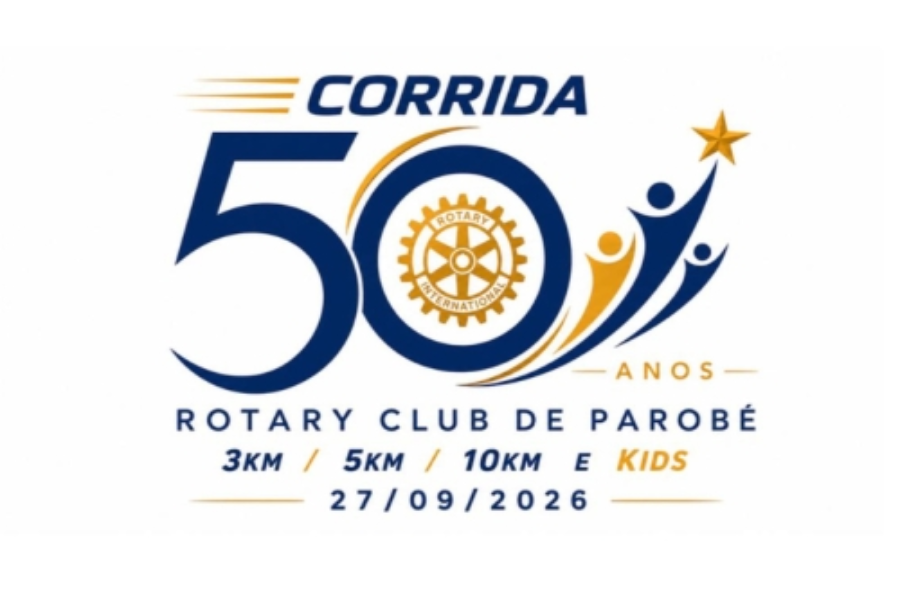 CORRIDA DO CINQUENTENÁRIO DO ROTARY CLUB PAROBÉ