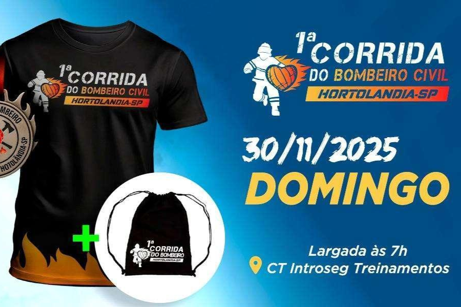 1ª CORRIDA DO BOMBEIRO CIVIL DE HORTOLÂNDIA
