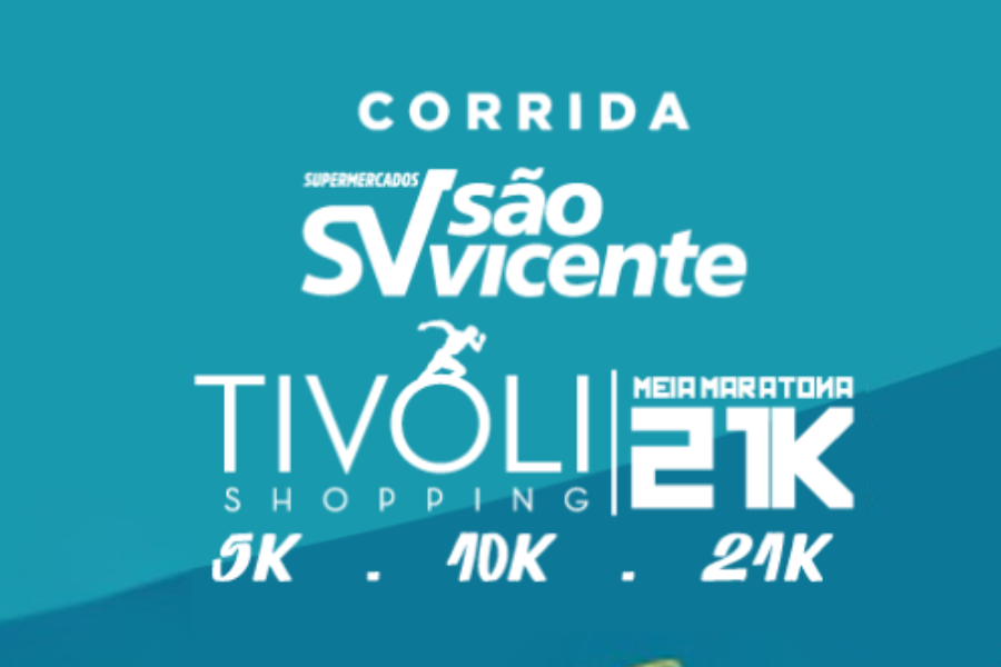 CORRIDA SÃO VICENTE MEIA MARATONA TIVOLI SHOPPING