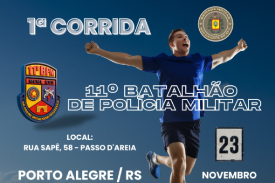 1ª CORRIDA DO 11º BPM