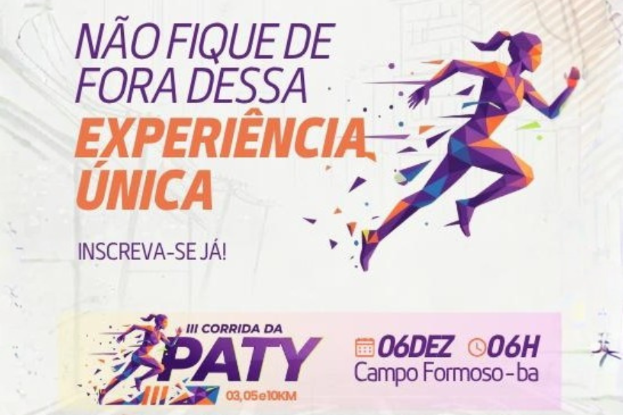 3ª CORRIDA DA PATY