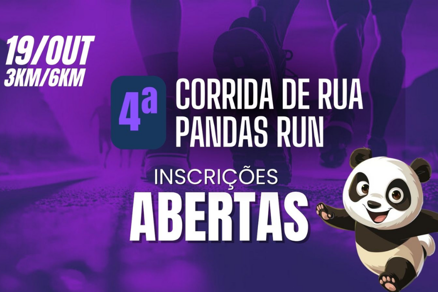 4ª CORRIDA DE RUA PANDAS RUN