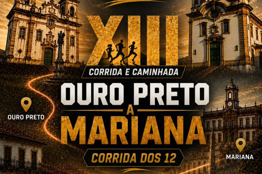 13ª CORRIDA E CAMINHADA OURO PRETO A MARIANA