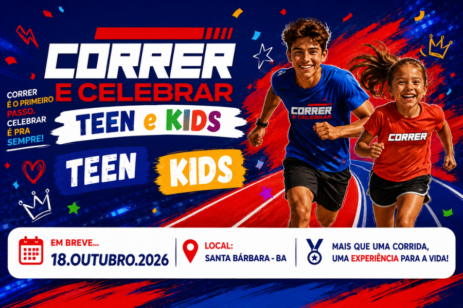 CORRER E CELEBRAR TEEN E KIDS