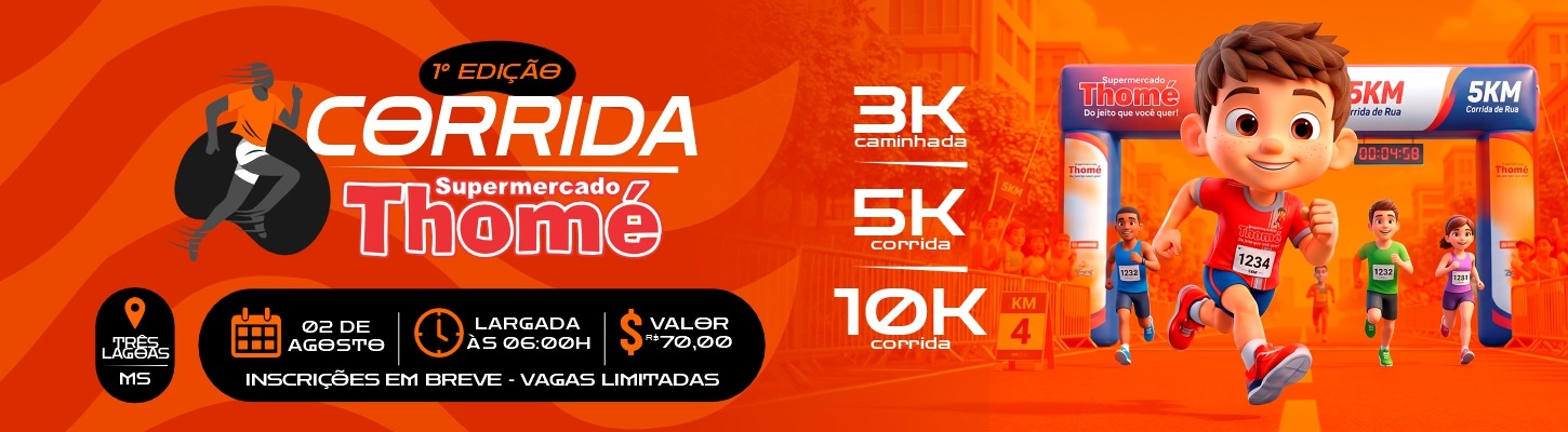 1ª CORRIDA THOMÉ